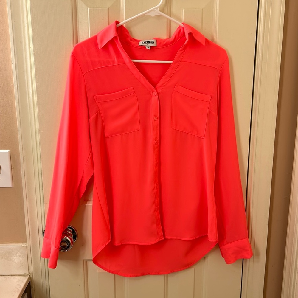 Super cute pink work top